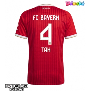 Bayern Munich Jonathan Tah #4 Dámské Domácí Dres 2026-27 Krátký Rukáv